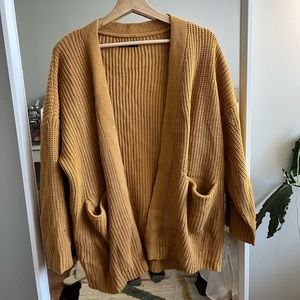 Banana republic knit cardigan in camel